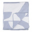 Aranda Overcast Sky White Amanda Throw, 200cm x 230cm top view