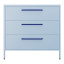 Popstrukt Sprinkles Chest of Drawers - Blueberry Splash angle