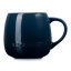Le Creuset Nuit Coupe Collection Sphere Stoneware Mug, 320ml angle