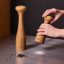 Crushgrind Lyon Grinder, 30cm - Oak with salt and pepper