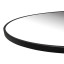 Paramount Mirrors & Prints Aluminium Rounded Crescent 760 Mirror - Black detail