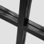 Paramount Mirrors & Prints Dutch Window Mirror - Black detail
