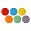 Le Creuset Rainbow Collection Coupe Pasta Bowls, Set of 6 top view