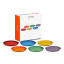 Le Creuset Rainbow Collection Coupe Salad Plates, Set of 6 with packaging