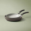 Wolstead Mineral Ceramic Non-Stick Frying Pans, Set of 2 - Pebble