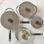 Wolstead Pebble Mineral Ceramic Non-Stick Cookware, Set of 4