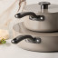 Wolstead Pebble Mineral Ceramic Non-Stick Cookware, Set of 4