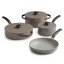 Wolstead Pebble Mineral Ceramic Non-Stick Cookware, Set of 4