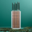 Wusthof Classic Colours Rosemary Knife Block Set, 8-Piece