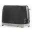 Riva Stainless Steel 2-Slice Toaster, 930W - Matte Black