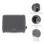 Riva Cool Touch 2-Slice Toaster, 930W - Coal Grey