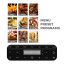 Riva Vertical Digital Dual Airfryer, 11L settings