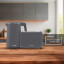 Riva Cool Touch Kettle, 1.7L - Coal Grey with toaster