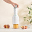 Cuisinart Freeze Wand Ice Cream Maker, 720ml with components in use making ice cream