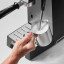 Cuisinart Slim Espresso Bar Machine close up of milk frothing