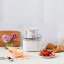 Cuisinart Solo Scoops Ice Cream Maker, 475ml with ice cream and cones