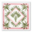 NapKin Cole Pink Palm Biodegradable Paper Cocktail Napkins, Pack of 25