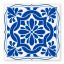 NapKin Cole Tile Biodegradable Paper Cocktail Napkins, Pack of 25