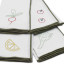 Humble & Mash Garden Gathering Embroidered Napkins, Set of 4 close up