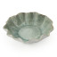 Humble & Mash Scalloped Coastal Speckled Bowl, 35cm - Green