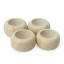 Humble & Mash Marble Napkin Rings, Set of 4