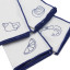 Humble & Mash Coastal Charm Embroidered Napkins, Set of 4 close up