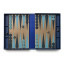 Printworks Classic Blue Art of Backgammon
