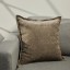 Thread Office Walnut Moretti Scatter Cushion With Feather Blend Inner, 50cm x 50cm