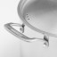 Wolstead Pro Steel Triply Stainless Steel Stockpot with Lid, 6.5L handle
