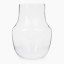 Thread Office Teardrop Clear Glass Vase - Short