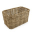 Thread Office Rattan Woven Long Rectangular Planter Basket - Small