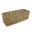 Thread Office Rattan Woven Long Rectangular Planter Basket - Medium
