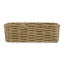 Thread Office Rattan Woven Long Rectangular Planter Basket - Medium