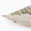 Thread Office Green Fern Embroidery Scatter Cushion With Feather Blend Inner, 60cm x 60cm