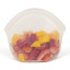 Food Huggers Reusable Silicone Hugger Bag, 400ml - Clear
