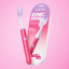 Ordo Sonic Edge Rechargeable Toothbrush - Paradise Pink  with packaging