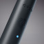 Ordo Sonic Edge Rechargeable Toothbrush - Charcoal on/off button close up