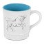 Le Creuset Zodiac Seattle Mug, 400ml - Taurus