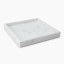 Thread Office Blended White Marble Square Tray