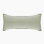 Thread Office Sage Washed Cotton Oxford Border Bedroom Scatter, 30cm x 90cm