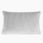 Thread Office Grey Yarn Dye Reversible Stripe Pillowcase side