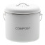 MicroGarden Kitchen Compost Recycling Bin, 6L - Mushroom