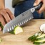 Zwilling All Star Santoku Knife with Fluted Edge, 18cm