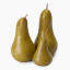 Thread Office Ceramic Green Pear Objet, Set of 3