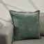 Thread Office Chive Moretti Oxford Edge Scatter Cushion with Feather Blend Inner, 50cm x 50cm