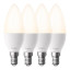 TP Link Tapo L430C Smart Wiâ€‘Fi GU10 Multicolour Light Bulbs, Pack of 4