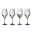 Lyngby Ane White Wine Glasses, Set of 4