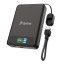 BMX SolidSafe 10000mAh Solid-State Magnetic Power Bank - Black  side view