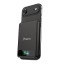 BMX SolidSafe 5000mAh Solid-State Magnetic Power Bank - Black  with phone, phone not included