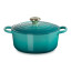 Le Creuset Rivieraï¿½Signature 4.2L Round Cast Iron Casserole, 24cm